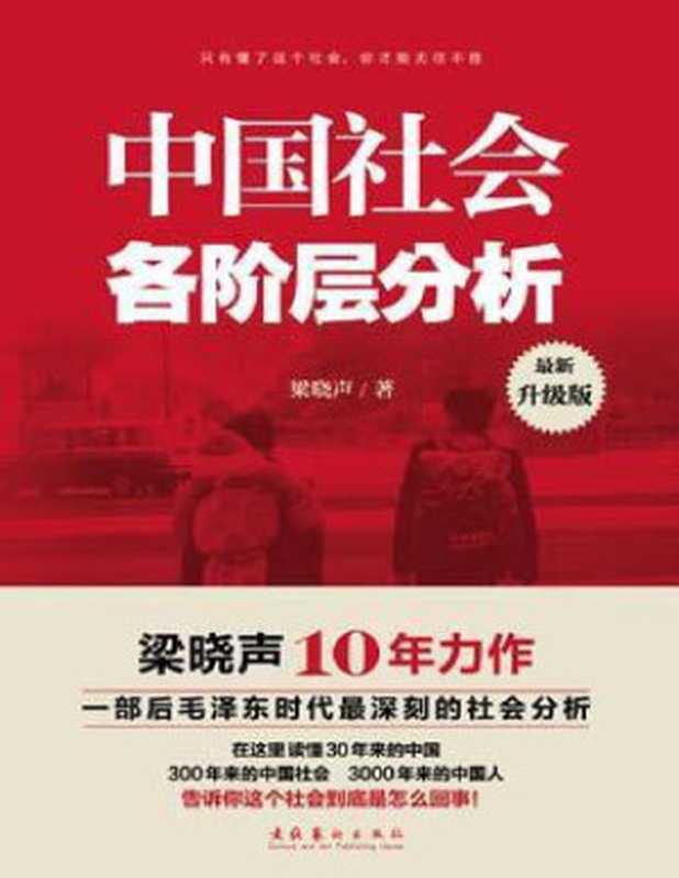 中国社会各阶层分析(梁晓声)(文化艺术出版社 2010)