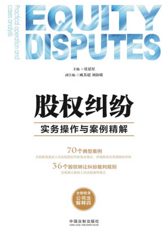 股权纠纷实务操作与案例精解（张思星）（中国法制出版社 2018）