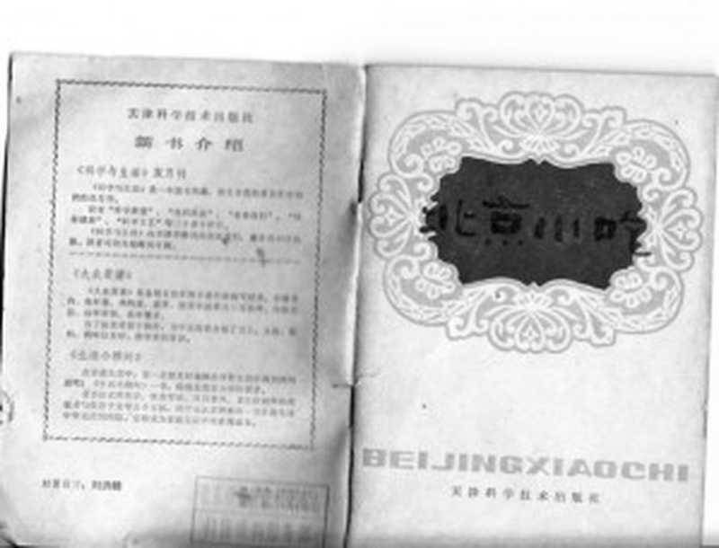 北京小吃 BEIJINGXIAOCHI(南来顺 京城吃货日记)(天津科学技术出版社 1980)