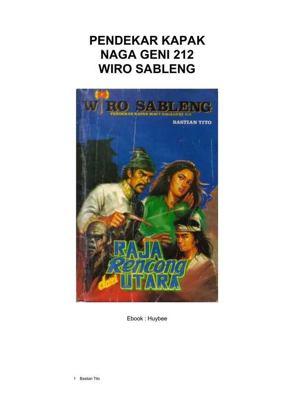 Wiro Sableng #11 - Raja Rencong dari Utara(Bastian Tito)