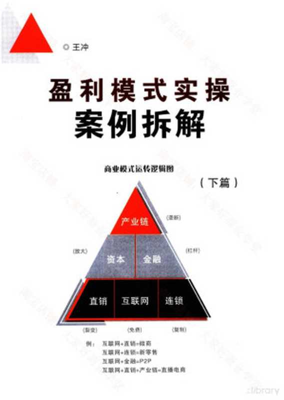盈利模式实操案例拆解 下篇（王冲）（-- 2024）