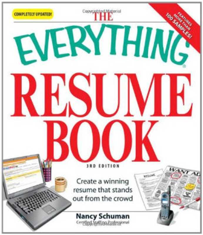 The Everything Resume Book（Nancy Schuman）（Independely Published 2008）