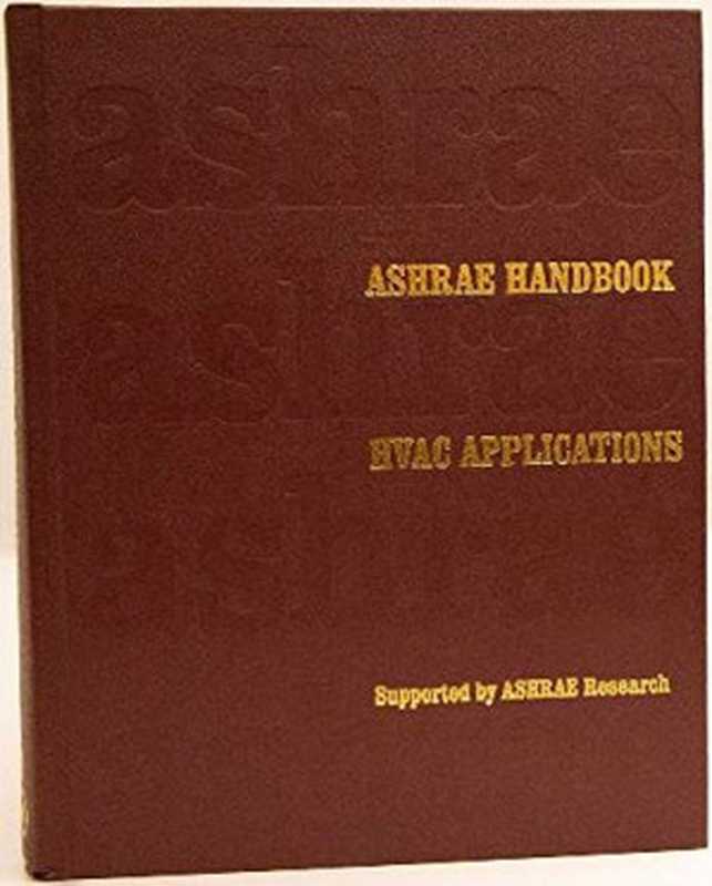 2019 ASHRAE Handbook - HVAC Applications (SI)(Ashrae)(Ashrae 2019)