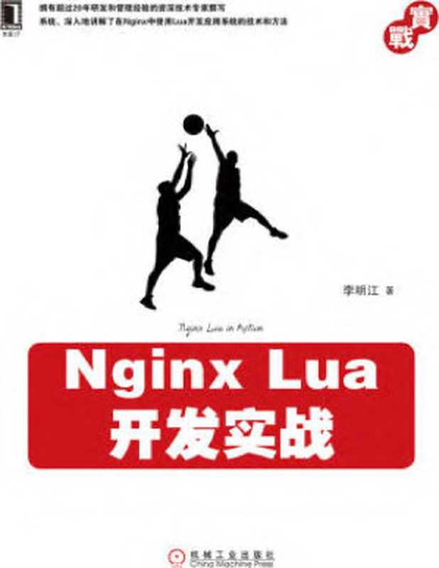 Nginx Lua开发实战（李明江）