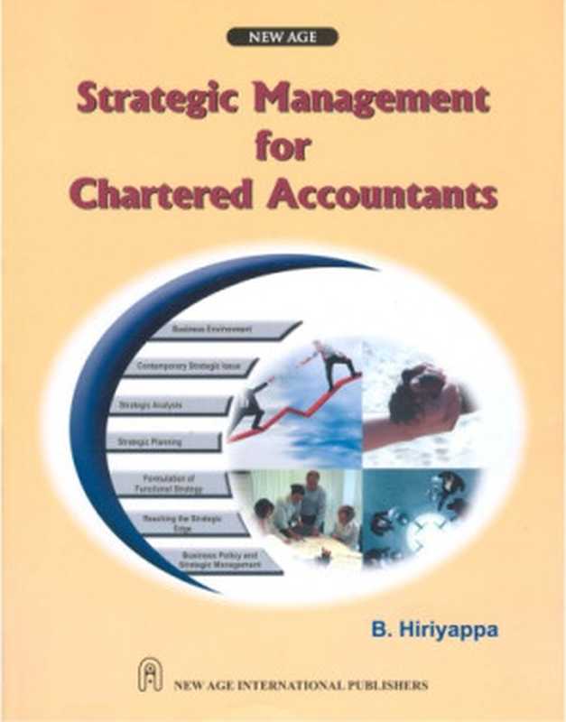 Strategic Management for Chartered Accountants(B. Hiriyappa)(New Age International Pvt Ltd Publishers 2008)