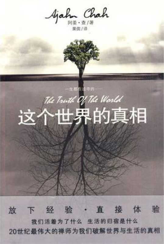 这个世界的真相（阿姜·查）（南方出版社 2010）