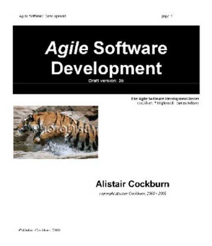 Agile software development(Cockburn A.)(Addison-Wesley 2000)