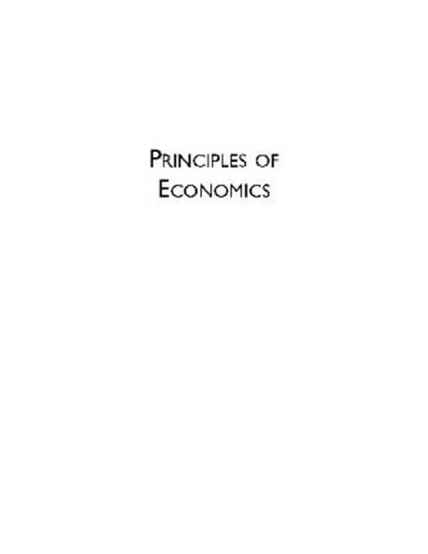 Principles of Economics(Karl Menger Carl Menger)(Libertarian Press Incorporated 1994)