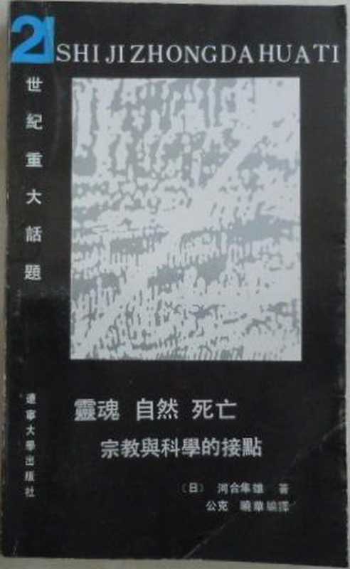 灵魂 自然 死亡 宗教与科学的接点（[日] 河合隼雄; [編譯] 公克; 晓华）（辽宁大学出版社）
