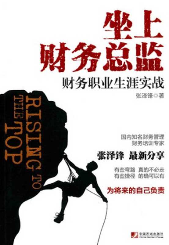 坐上财务总监   财务职业生涯实战 = Rising to the top（张泽锋.）（2016）