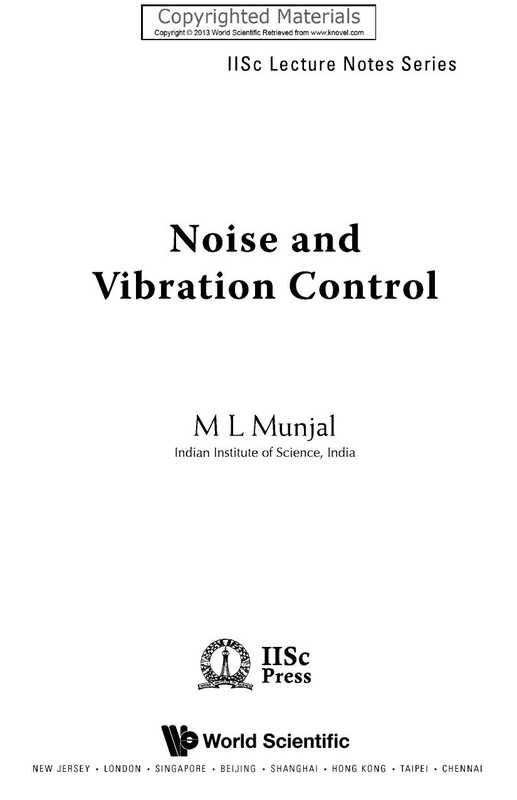 Noise and Vibration Control(M.L. Munjal)(World Scientific 2013)