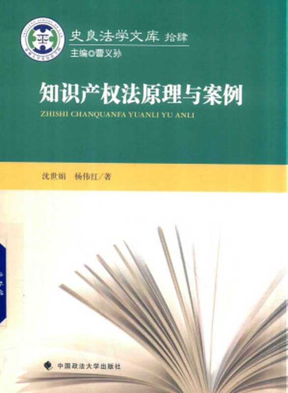知识产权法原理与案例(沈世娟 杨伟红)(中国政法大学出版社 2018)