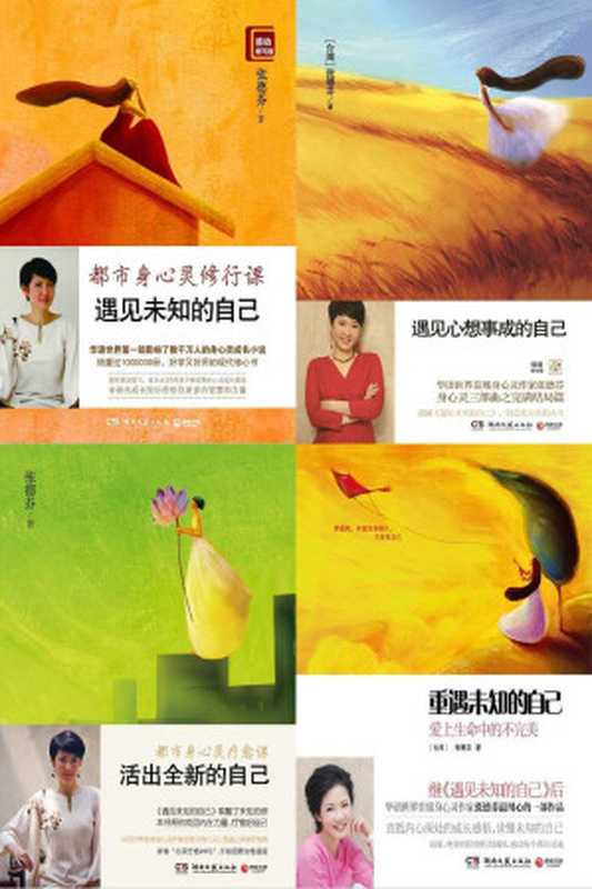 张德芬身心灵四部曲 《遇见未知的自己》《遇见心想事成的自己》《活出全新的自己》《重遇未知的自己》（套装共4册）（张德芬）（湖南文艺出版社 2014）