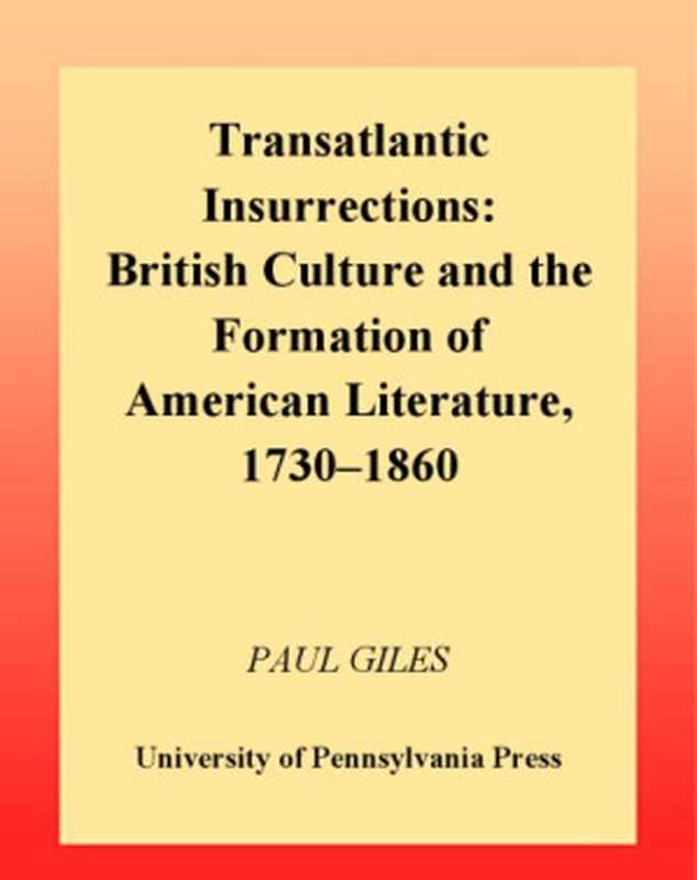 Transatlantic Insurrections（Independely Published）（Independely Published 2001）