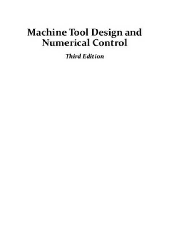 Machine Tools Design And Numerical Control(Mehta)(MC GRAW HILL INDIA 2013)