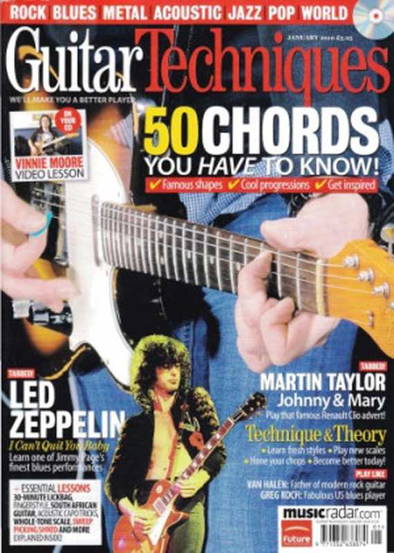 Guitar Techniques - January 2010(Various)