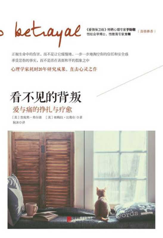 看不见的背叛 爱与痛的挣扎与疗愈（世界著名心理学家耗时20年首次披露人性中隐藏的背叛心理现象）（美）詹妮弗·弗尔德 & （美）帕梅拉·比勒尔 [美）詹妮弗·弗尔德 & （美）帕梅拉·比勒尔]）（北京联合出版公司 2016）