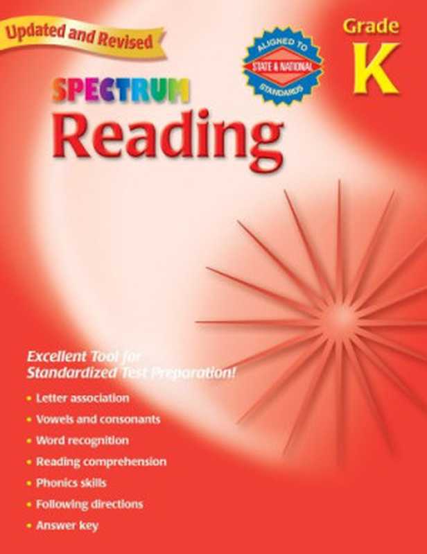 Spectrum Reading Kindergarten(School Specialty Publishing)(Spectrum 2002)