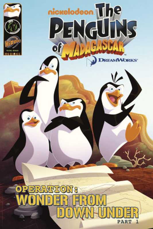 马达加斯加 Penguins of Madagascar  Wonder from Down Under Part 1（英文版） (BookDNA漫画绘本书系)（Dale Server）（2013）