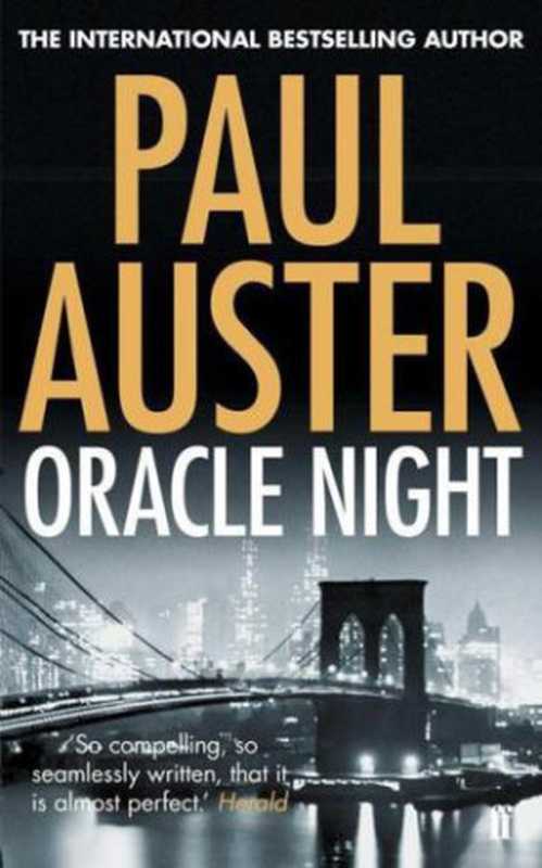 Oracle Night（Paul Auster）（Faber & Faber 2008）