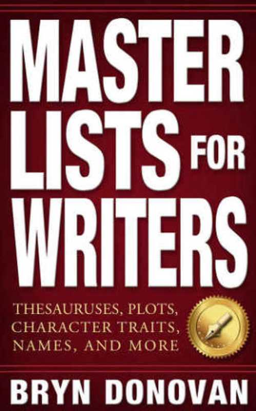 Master Lists for Writers（Bryn Donovan）（Munds Park Publishing 2017）