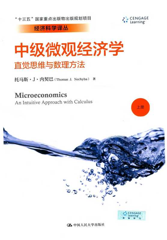 中级微观经济学直觉思维与数理方法（[美]托马斯·J·内契巴）（中国人民大学出版社2016）