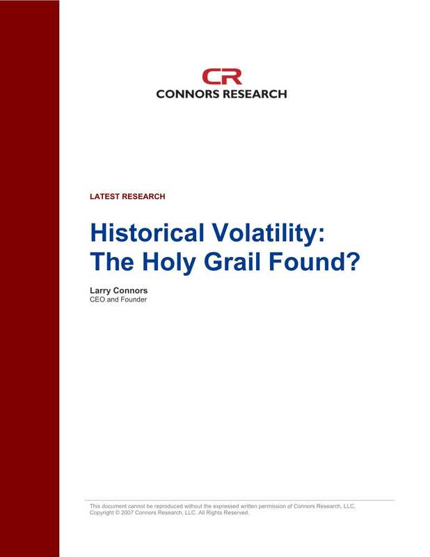 HistoricalVolatilityTheHolyGrailFound(LarryConnors)(2007)