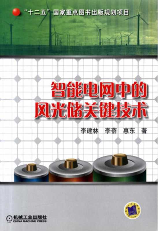 The scenery storage key technology in the smart grid(Chinese Edition)(LI JIAN LIN . LI BEI . HUI DONG)(Machinery Industry Press 2000)