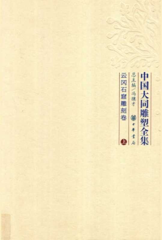 中国大同雕塑全集云冈石窟雕刻卷（丁明夷）（中华书局2010）