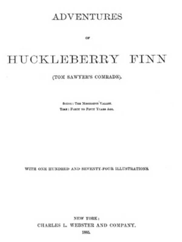 The Adventures of Huckleberry Finn (Penguin Enriched eBook Classic)(Mark Twain Samuel Clemens)(Penguin Books 2008)