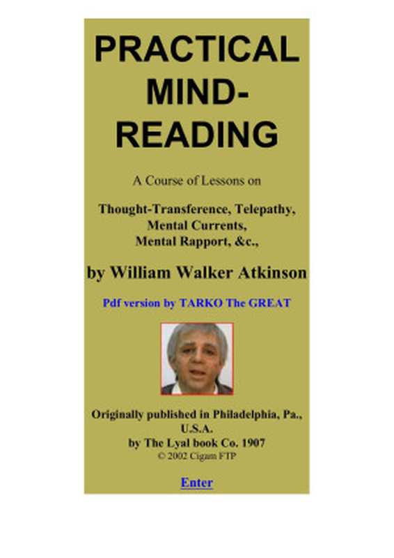 PracticalMindreading--Cover（TARKOTheGREAT[GREATTARKOThe]）（2002）