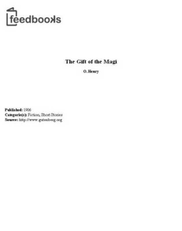 TheGiftofMagi(OHenry)（OHenry）