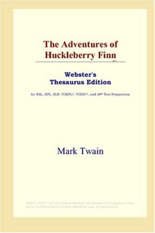 TheAdventuresofHuckleberryFinn(Webster