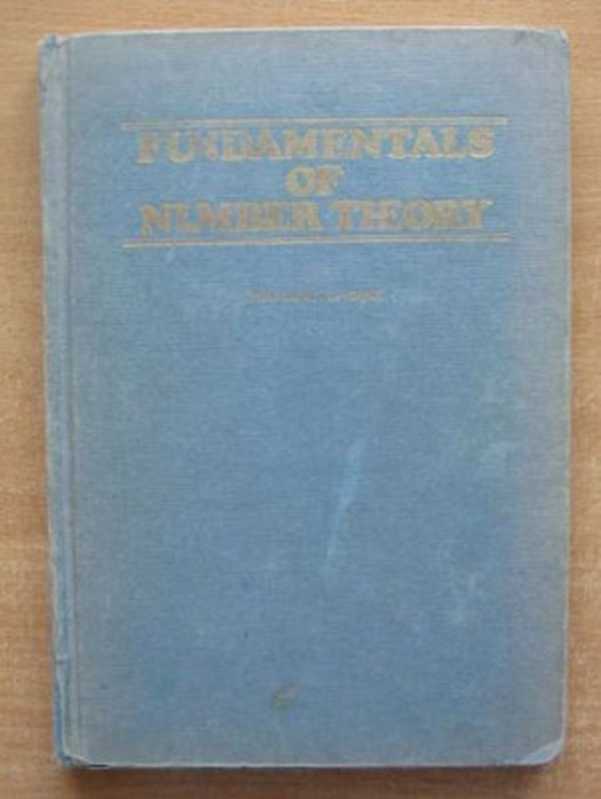 FundamentalsofNumberTheory(WilliamJudsonLeVeque)(Addison-Wesley1977)