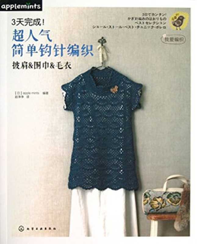 3天完成！超人气简单钩针编织 披肩&围巾&毛衣（apple mints  赵净净译）（北京 化学工业出版社 2015）