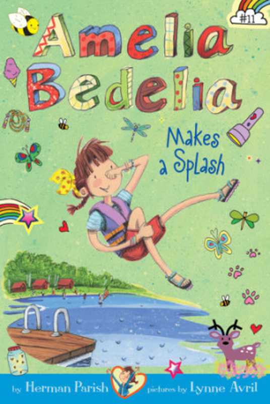 Amelia Bedelia Chapter Book #11 Amelia Bedelia Makes a Splash(Herman Parish)(HarperCollins 2017)