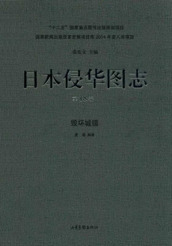 日本侵华图志 第18卷 毁坏城镇（张宪文主编；夏蓓编著）（山东画报出版社 2015）