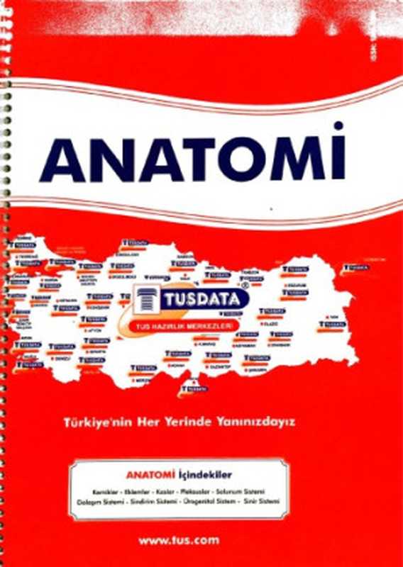 Anatomi Konu Kitabı(Tusdata)(Tusdata 2018)