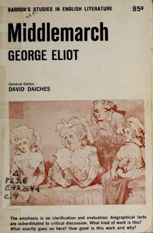 George Eliot Middlemarch(Daiches David)(2012)