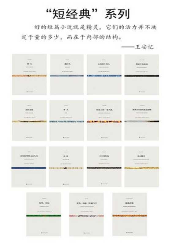 “短经典”系列（[意大利]路易吉·马莱巴&[瑞士]彼得·施塔姆&[美国]詹姆斯·鲍德温&[英]西蒙·范·...）（2016）