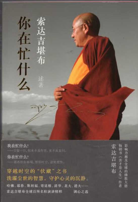 你在忙什么（索达吉堪布 [索达吉堪布]）