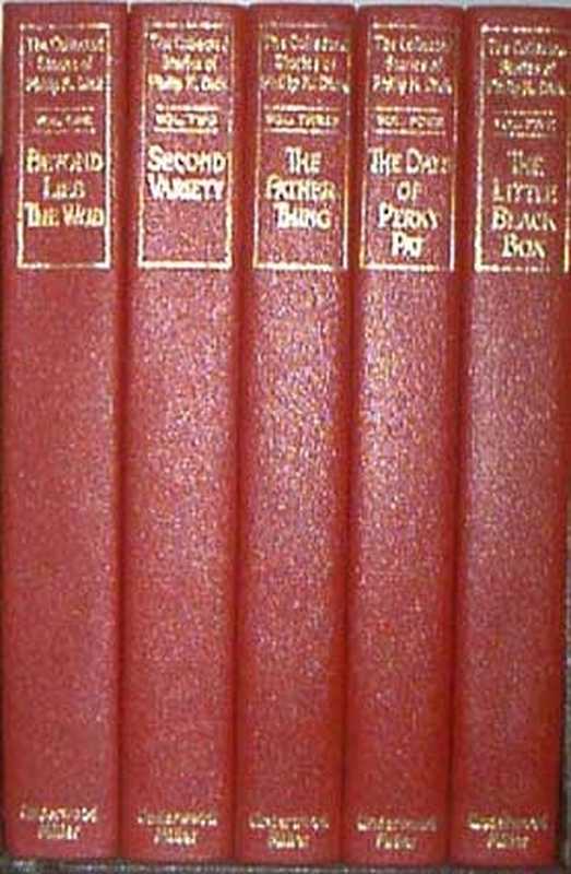 5volumesofTheCollectedStoriesofPhilipK.Dick(PhilipK.Dick)(UnderwoodBooks1987)