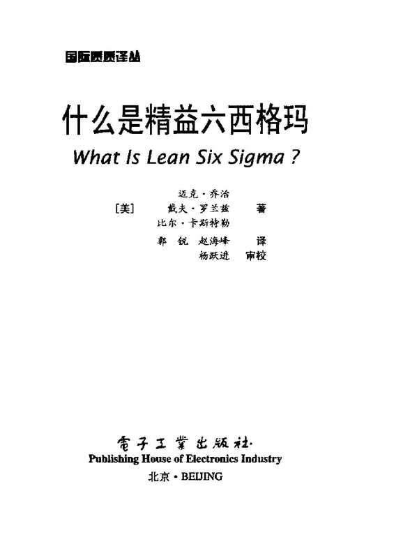什么是精益六西格玛.pdf（什么是精益六西格玛.pdf）