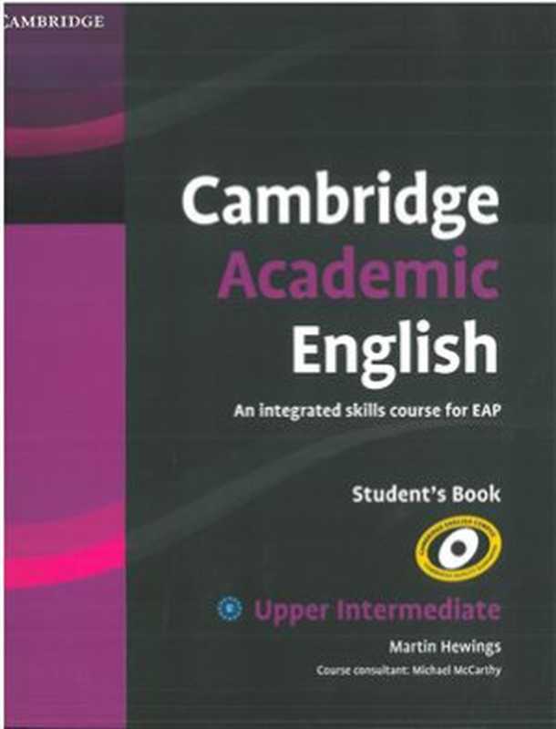 Cambridge Academic English Upper-Intermediate Student