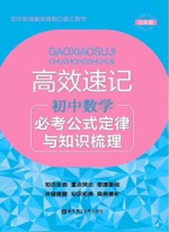 高效速记 初中数学必考公式定律与知识梳理 第2版(本书编写组主编)(上海 华东理工大学出版社 2016)