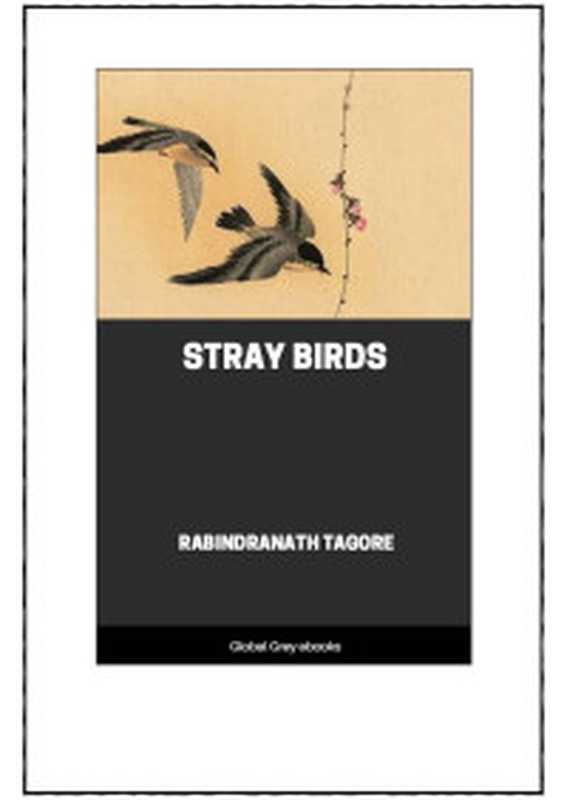 StrayBirds(RabindranathTagore)(2018)