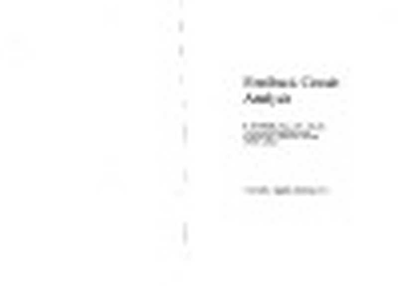 FeedbackCircuitAnalysis（HakimS.S.）（Wiley1966）
