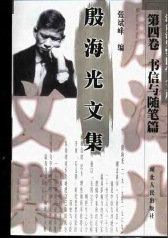 殷海光文集第四卷书信与随笔篇（殷海光）（湖北人民出版社2001）