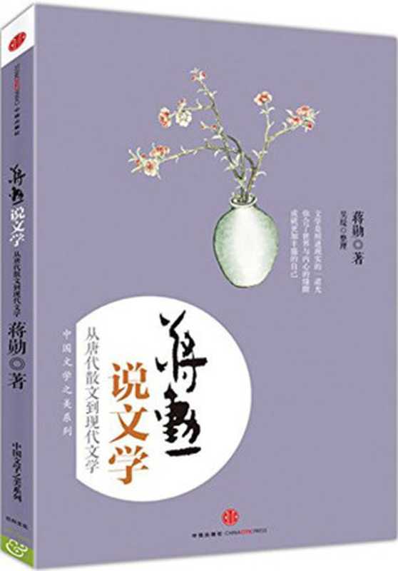 蒋勋说文学从唐代散文到现代文学（蒋勋）（中信出版社2014）