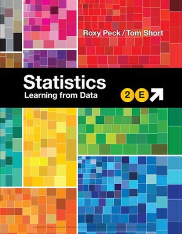 Statisticslearningfromdata（ThomasH.Short;RoxyPeck）（Cengage2019）